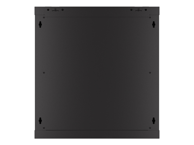 Lanberg rack cabinet 19" wall-mount 12U/600x450 with perforated door black (flat pack)