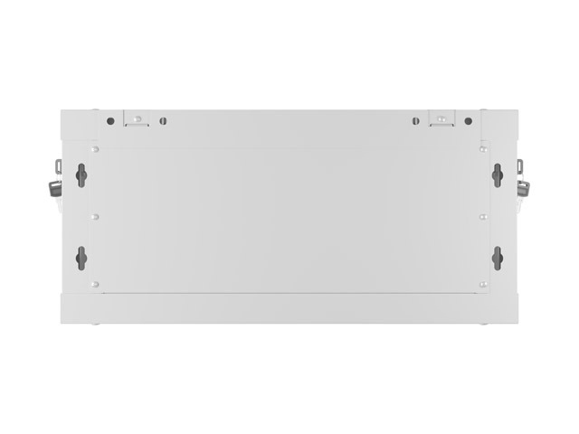 Lanberg rack cabinet 19" wall-mount 4U/600x450 with perforated door grey (flat pack)