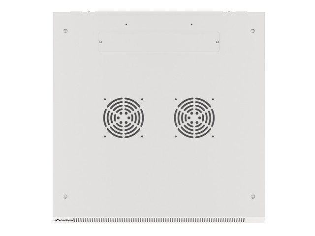 Lanberg rack cabinet 19" wall-mount 6U/600x600 for self-assembly with metal door grey (flat pack)