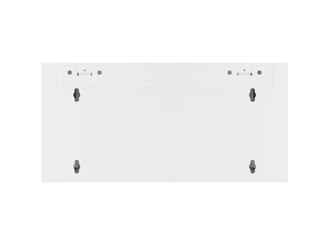 Lanberg rack cabinet 19" wall-mounted 4U 600 fast assembly (flat pack) grey