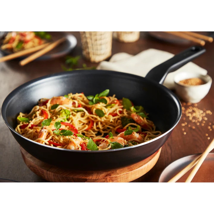 Tefal C3841953 Wok28 Opium Pe Xl Intense Black