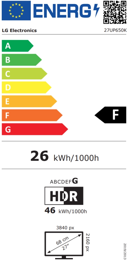 LG 27UP650K-W