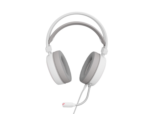 Genesis Headset Neon 613 G2 With Microphone RGB Illumination White
