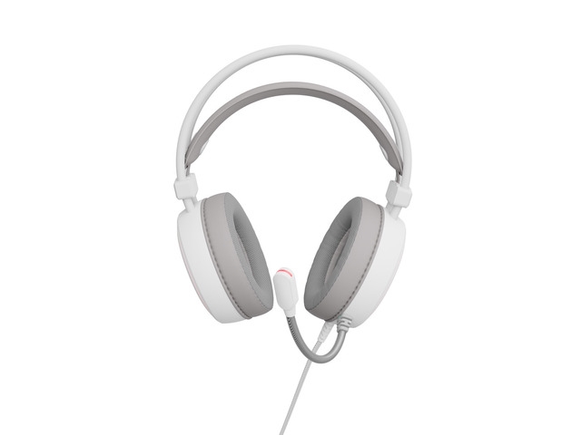 Genesis Headset Neon 613 G2 With Microphone RGB Illumination White