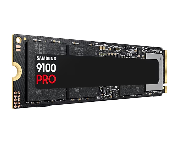Samsung SSD 9100 PRO 2TB PCIe 5.0 NVMe 2.0 M.2 Read 14700 MB/s Write 13300 MB/s
