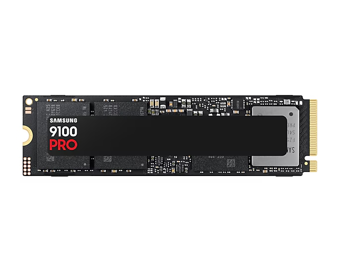 Samsung SSD 9100 PRO 2TB PCIe 5.0 NVMe 2.0 M.2 Read 14700 MB/s Write 13300 MB/s