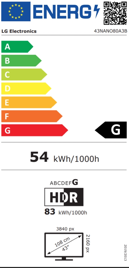 LG 43NANO80A3B