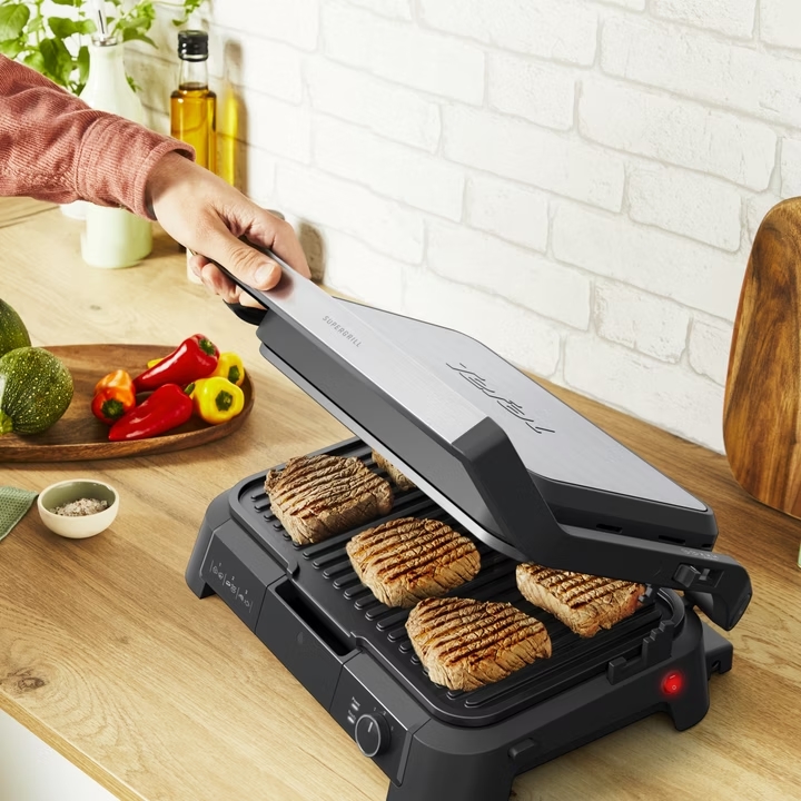 Tefal GC520DE0 Supergrill 3In1 Xl Inox Eu