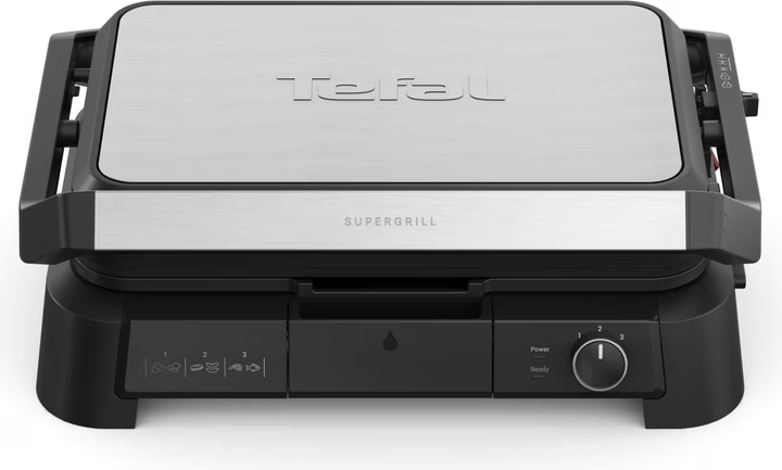 Tefal GC520DE0 Supergrill 3In1 Xl Inox Eu