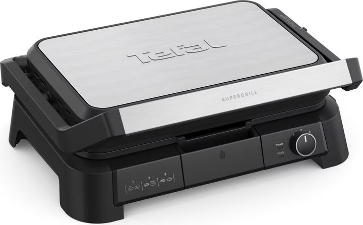 Tefal GC520DE0 Supergrill 3In1 Xl Inox Eu