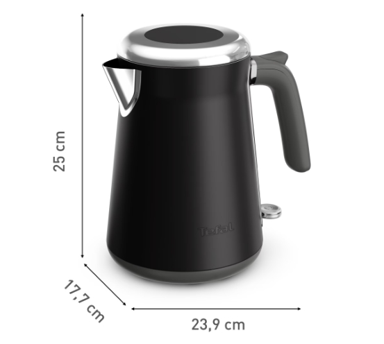Tefal KI6668E0 Ket Botley 1.7L Blk Eu
