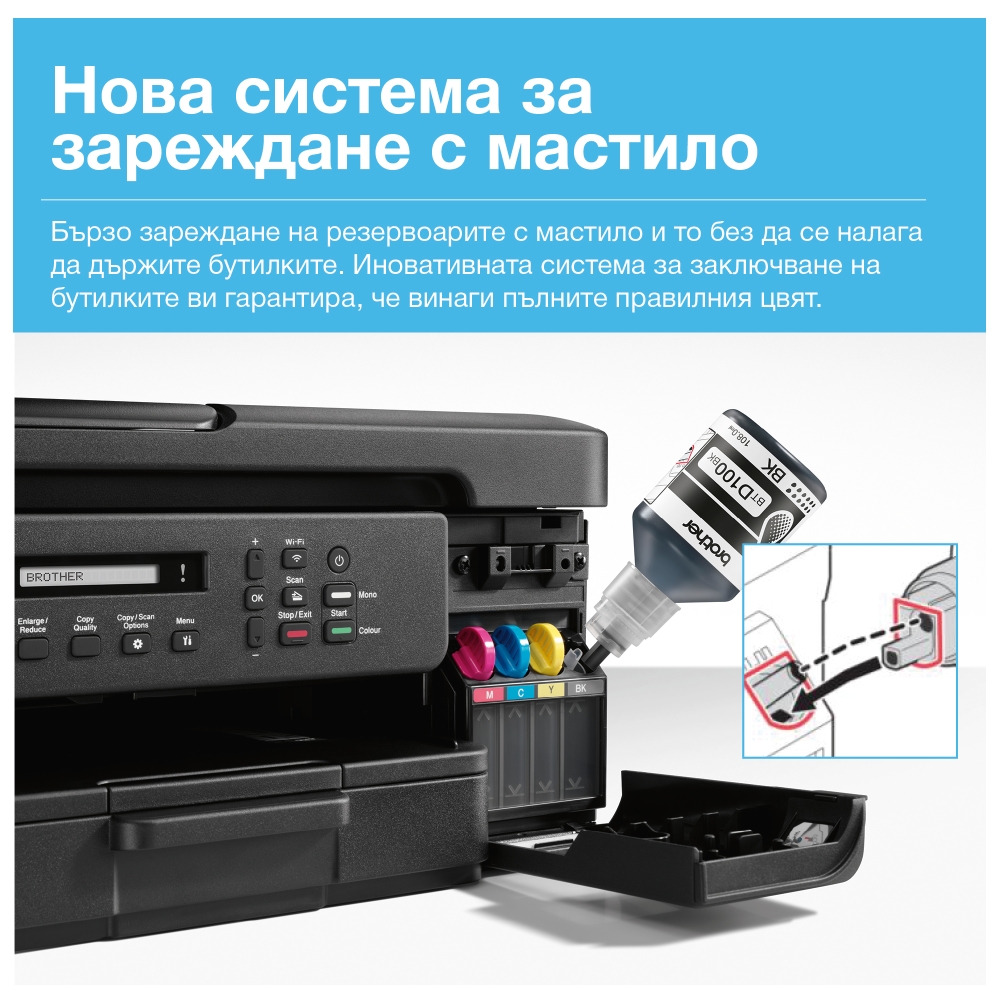 Brother DCP-T730DWYJ1 Inkbenefit Plus Multifunctional