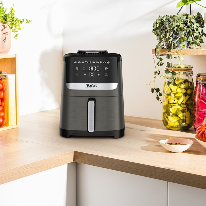 Tefal EY551HE0 Fry Easy Fry Silence Xl Coal E