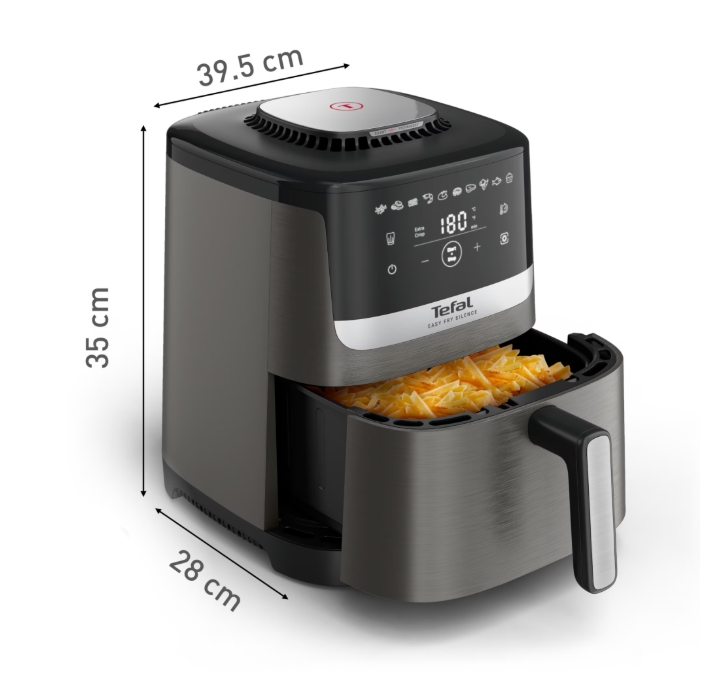 Tefal EY551HE0 Fry Easy Fry Silence Xl Coal E