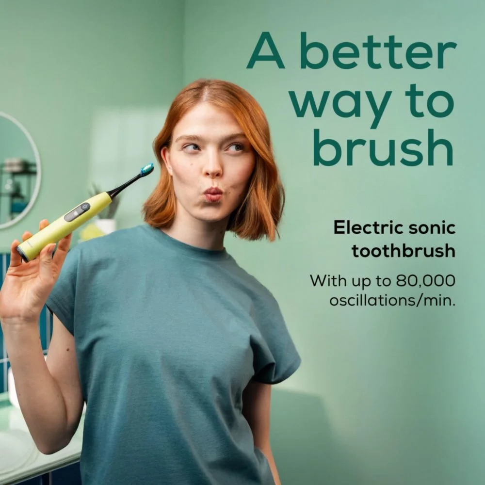 Beurer SC 50 splashy lemon Electric Sonic Toothbrush