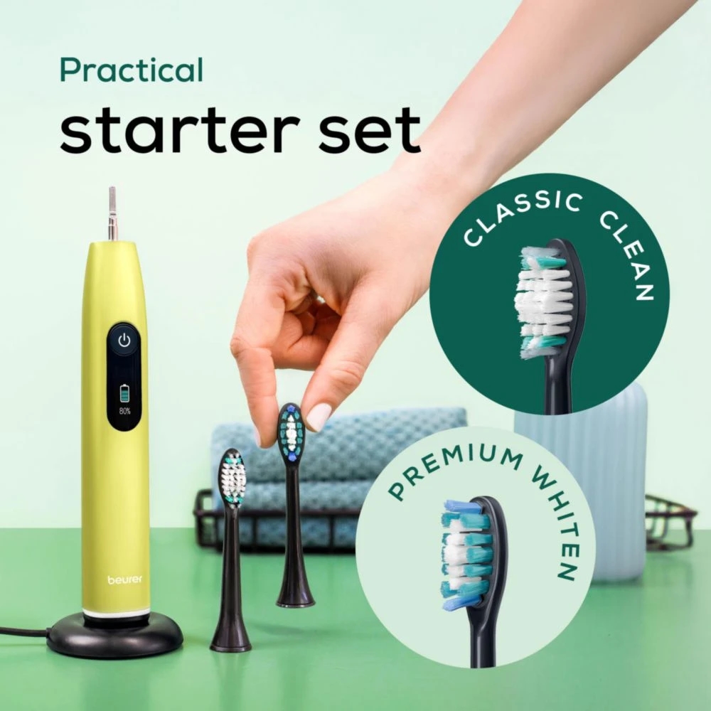 Beurer SC 50 splashy lemon Electric Sonic Toothbrush