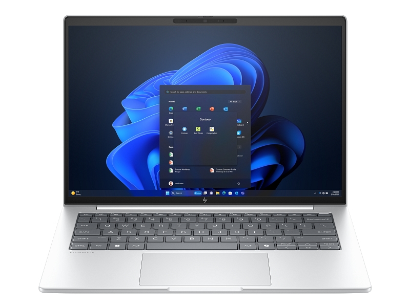 HP EliteBook 8 G1i AI 14" Glacier Silver