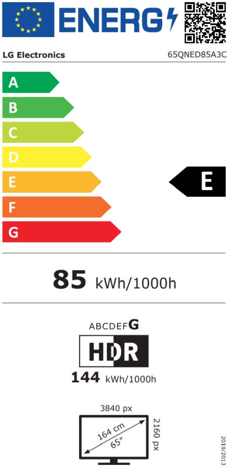 LG 65QNED85A3C