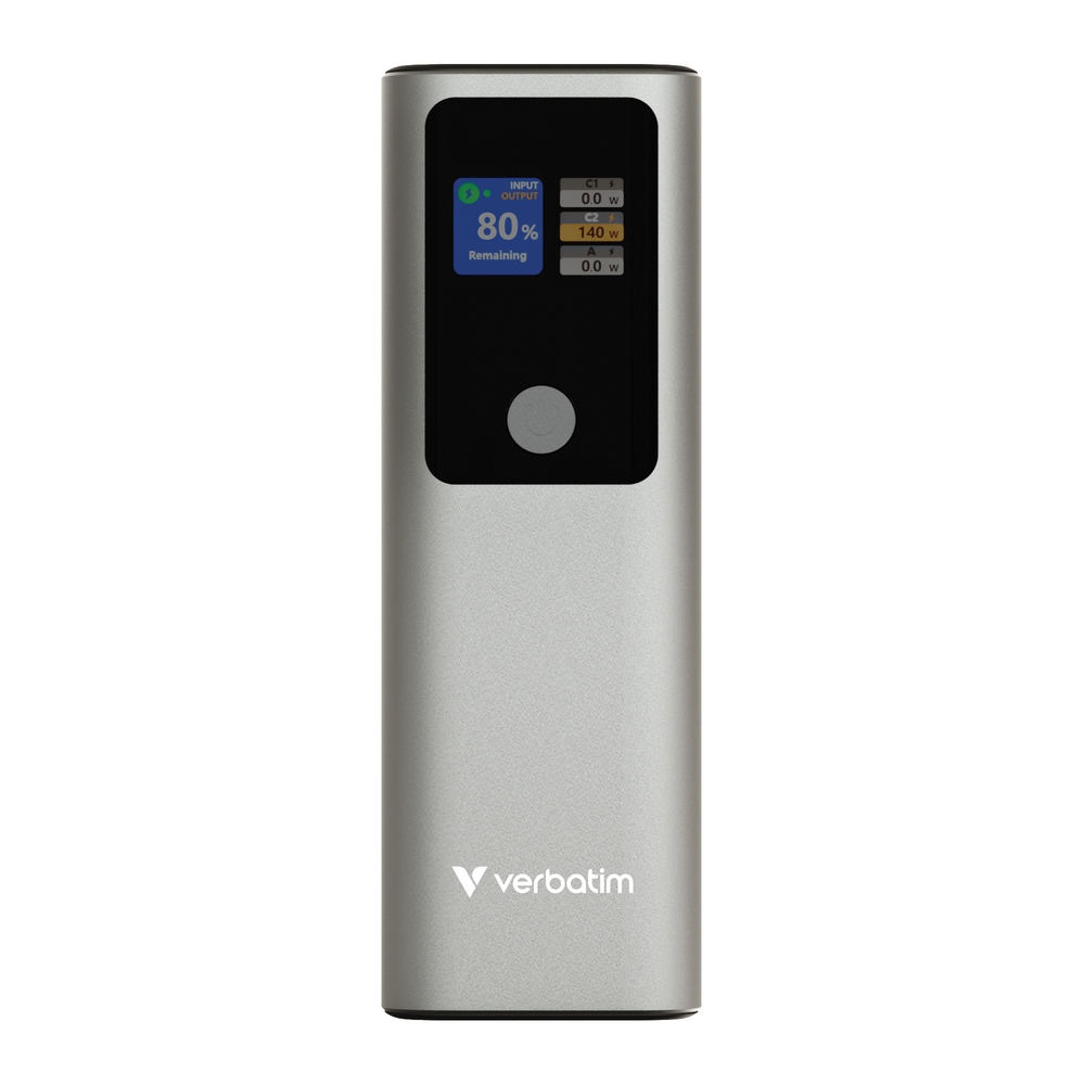 Verbatim Charge 'n' Go Power Bank 27000mAh 183W Grey