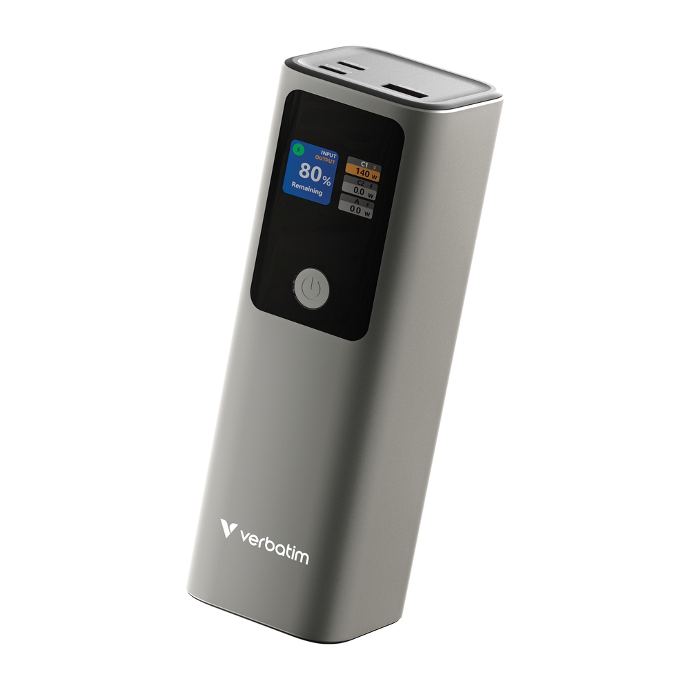 Verbatim Charge 'n' Go Power Bank 27000mAh 183W Grey