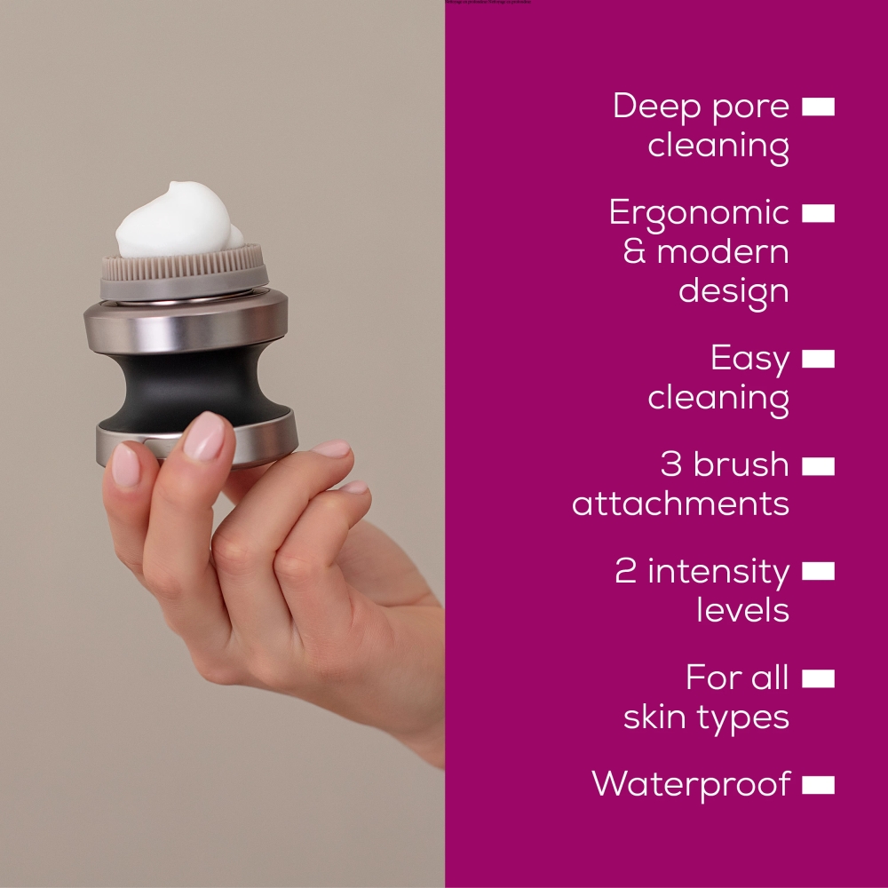 Beurer FC 59 Facial brush; PX7; Rechargeable battery; Incl.3 brush attachments (silicone