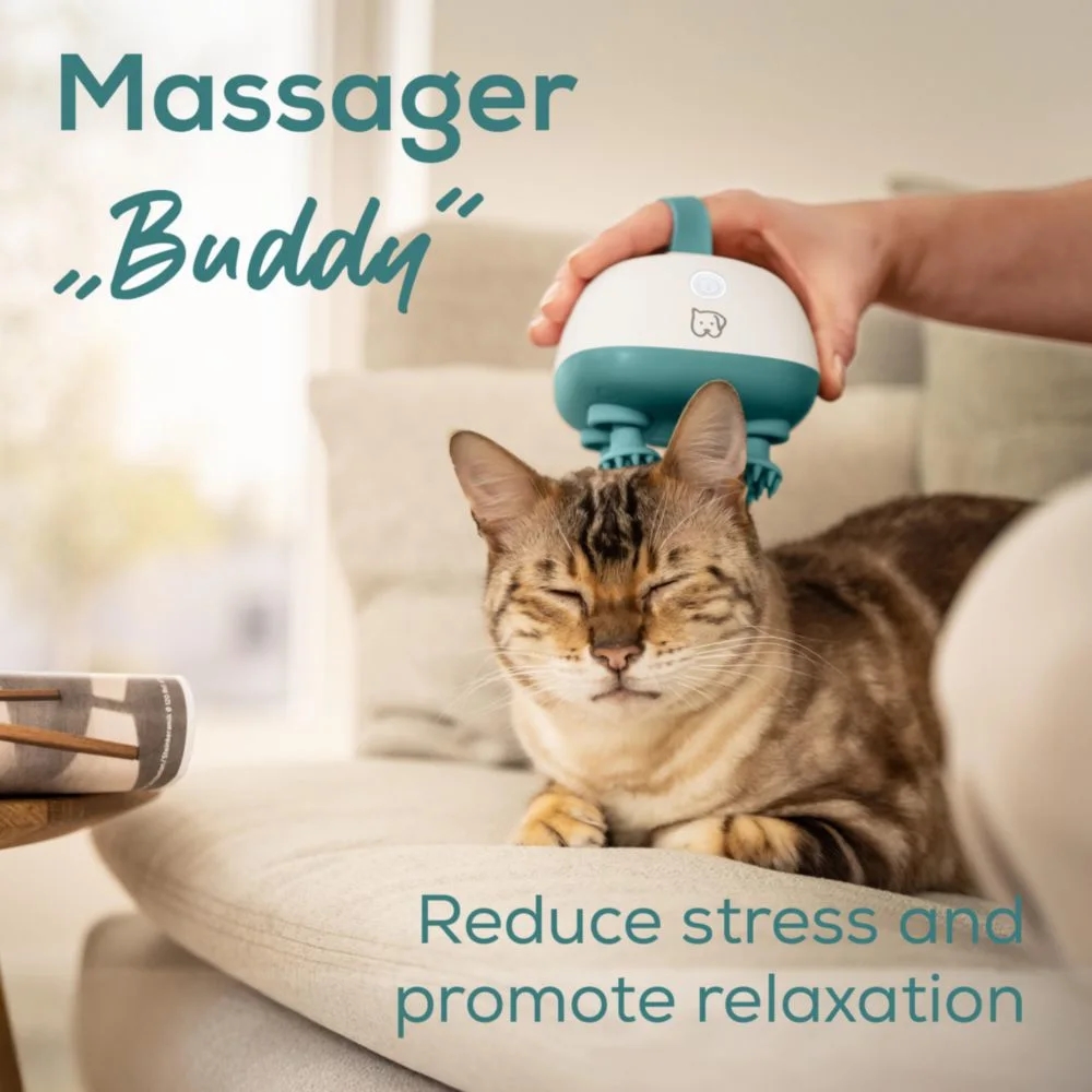 Beurer PP 410 Buddy Massager; Gentle kneading massage - specially developed for pets;Safe to use;Particularly quiet