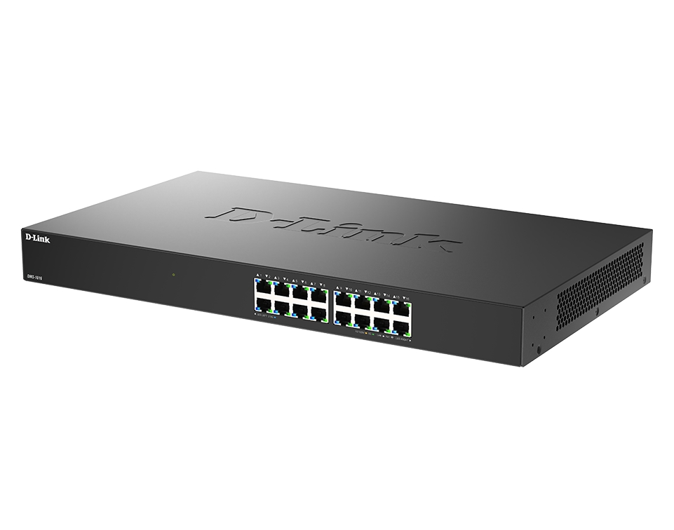 D-Link 16-Port 2.5G Multi-Gigabit Unmanaged Switch
