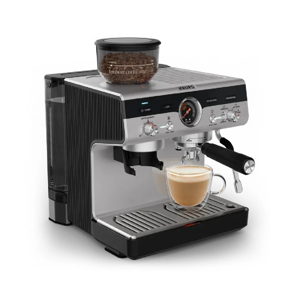 Krups XP801T10 Esp Pump+Grinder Precision