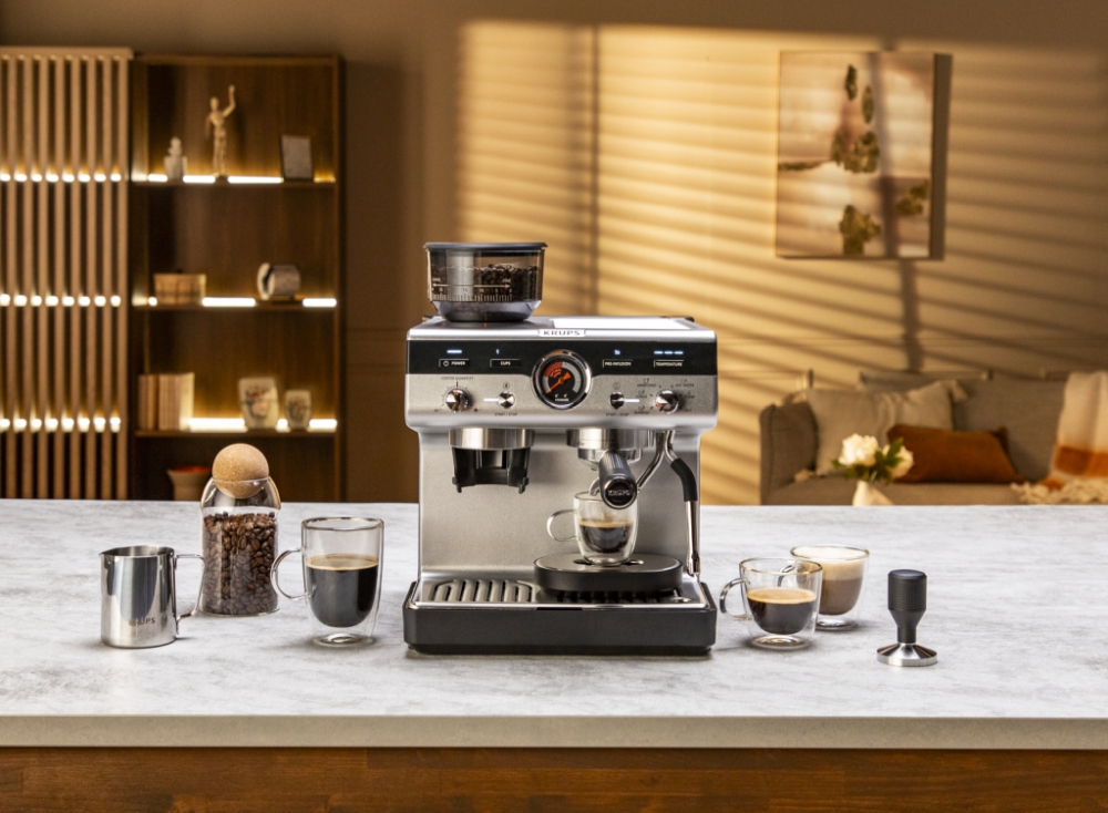 Krups XP801T10 Esp Pump+Grinder Precision