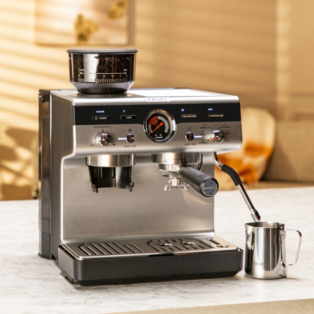 Krups XP801T10 Esp Pump+Grinder Precision