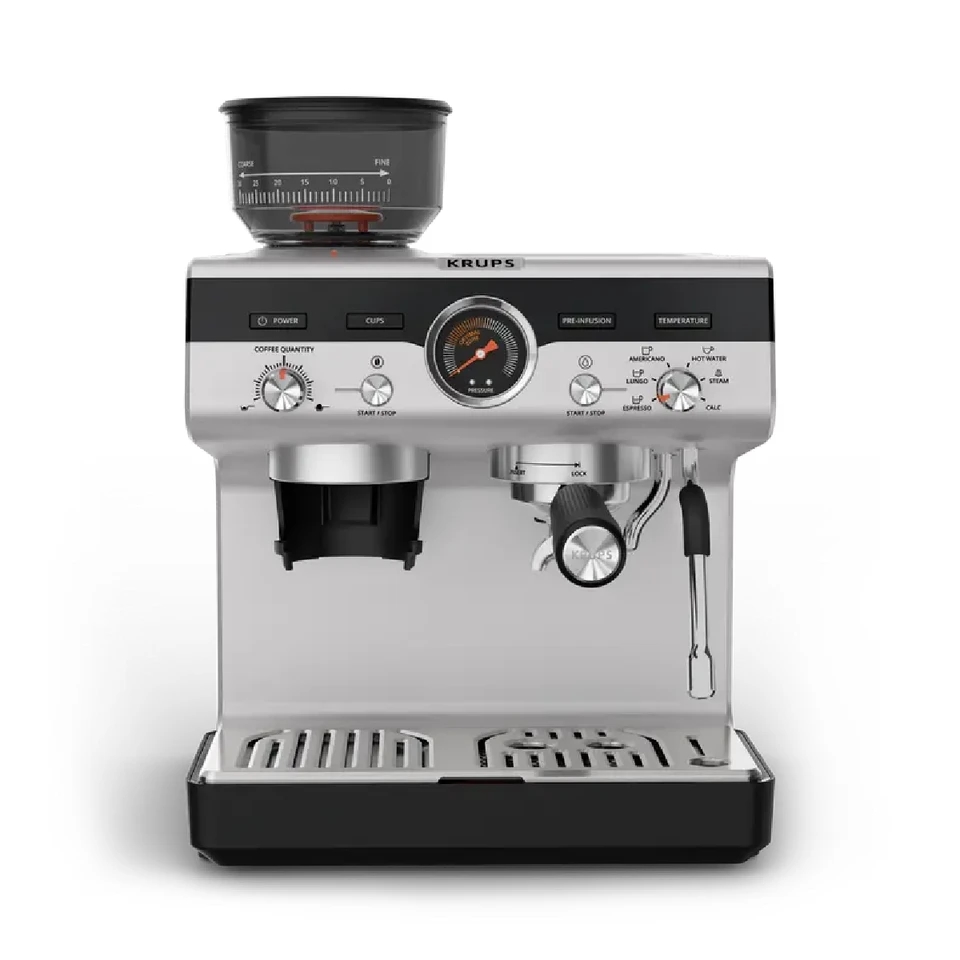 Krups XP801T10 Esp Pump+Grinder Precision