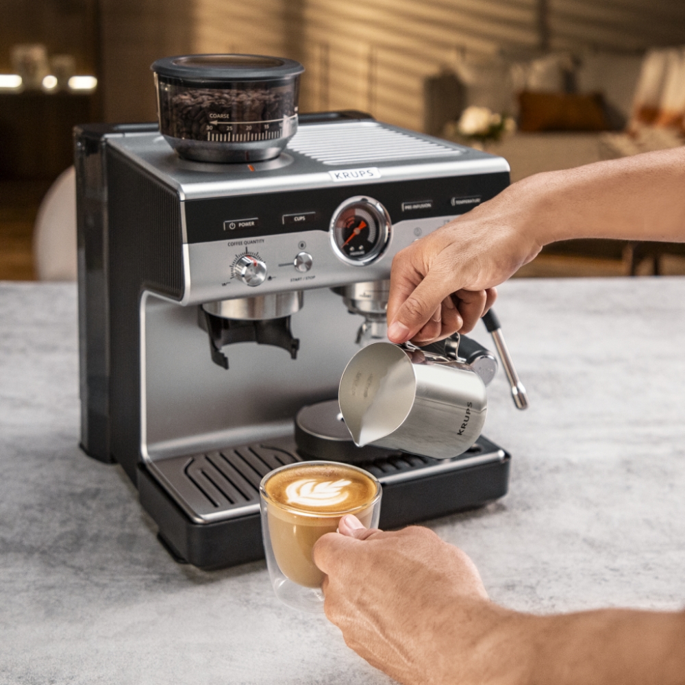 Krups XP801T10 Esp Pump+Grinder Precision
