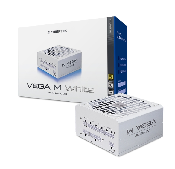 Chieftec Vega 850W ATX 3.1 White