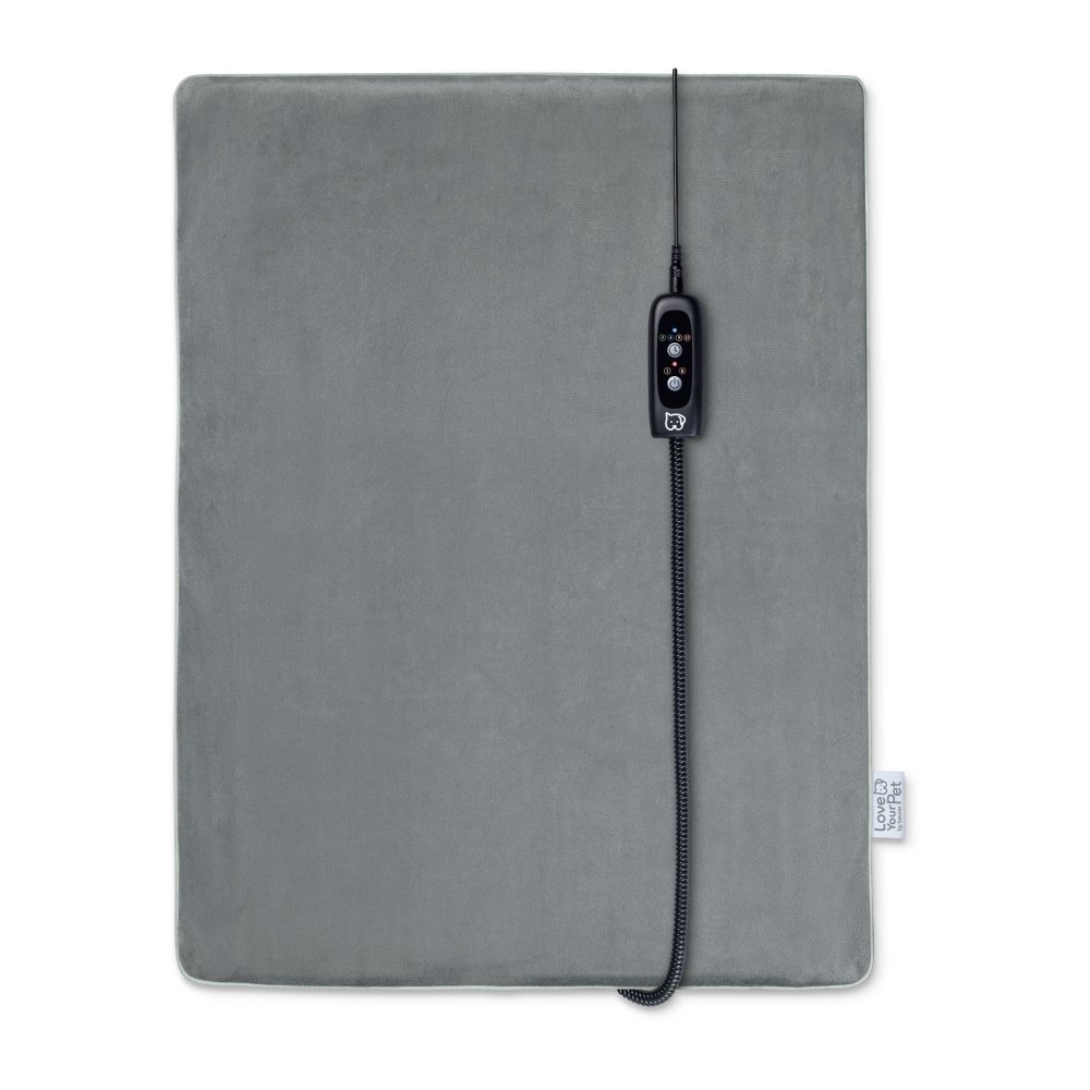Beurer PP 220 Sammy Large heating mat for dogs and cats; Proven safety; Integrated bite protection on the power cable&protected heating element; Machine-washable cover and waterproof heating element
