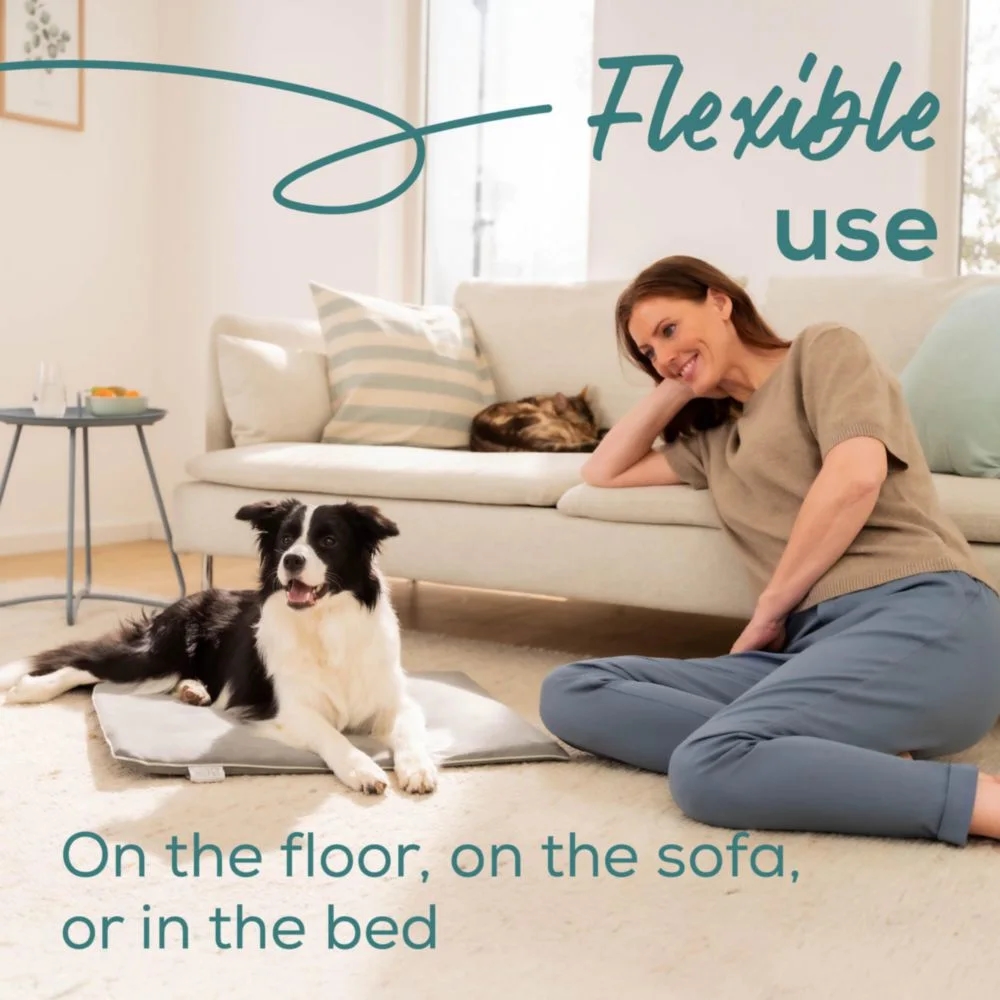Beurer PP 220 Sammy Large heating mat for dogs and cats; Proven safety; Integrated bite protection on the power cable&protected heating element; Machine-washable cover and waterproof heating element