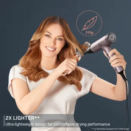 Rowenta HY8530E0 Hair Dryer Nano Fold Cinnamon P