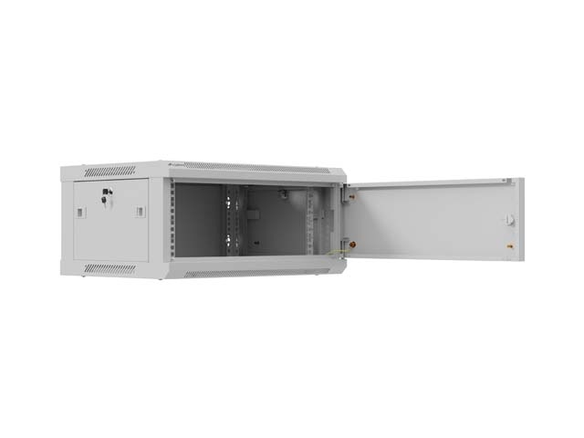 Lanberg rack cabinet 19" wall-mount 4U / 600x450 for self-assembly (flat pack)