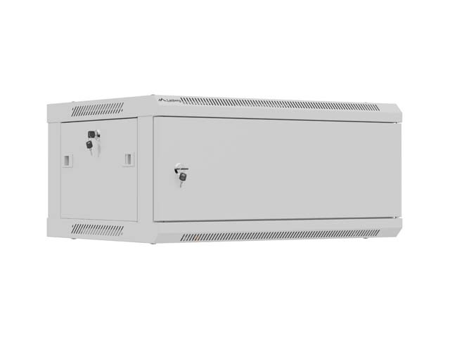 Lanberg rack cabinet 19" wall-mount 4U / 600x450 for self-assembly (flat pack)