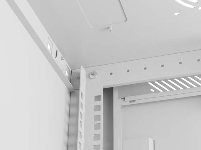 Lanberg rack cabinet 19" wall-mount 4U / 600x450 for self-assembly (flat pack)
