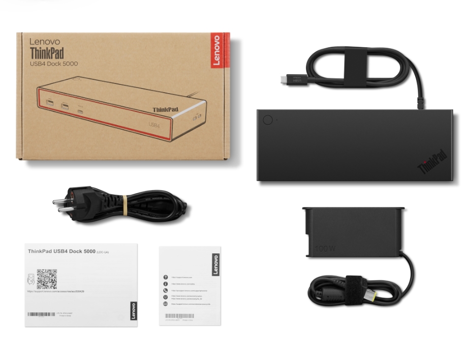 Lenovo ThinkPad USB4 Dock 5000 - 100W EU