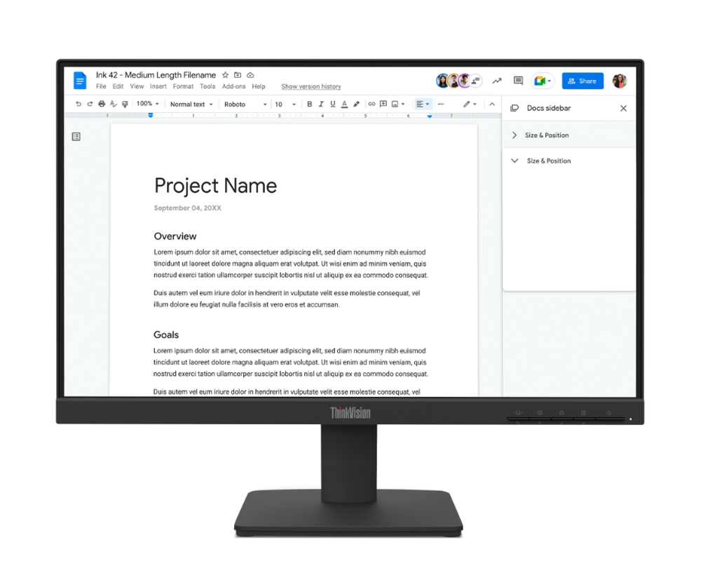 Lenovo ThinkVision S22-4e 21.5" IPS