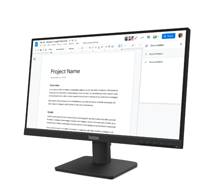 Lenovo ThinkVision S22-4e 21.5" IPS