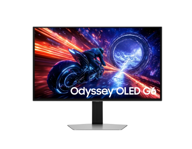 Samsung 27FG602 27" Odyssey G6 OLED 500Hz 0.03ms 2560x1440 DP HDMI Silver