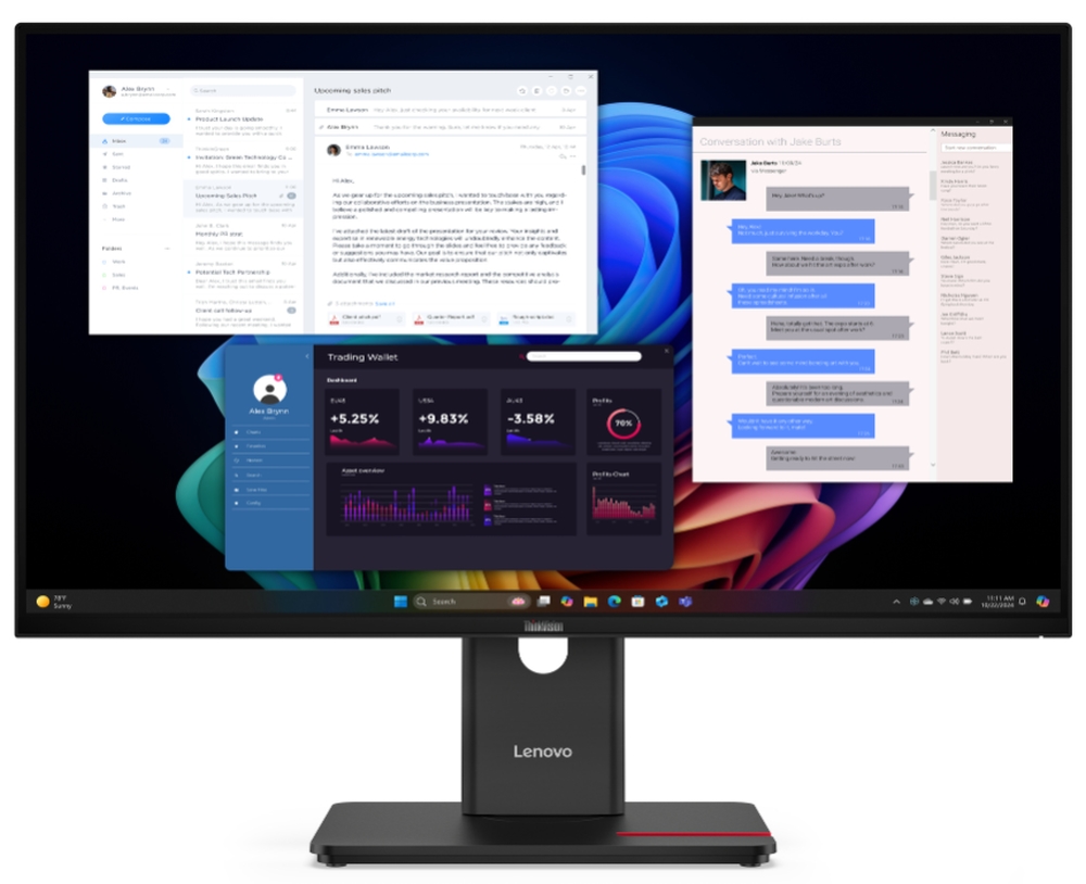 Lenovo ThinkVision T27ud-40 27" IPS WLED