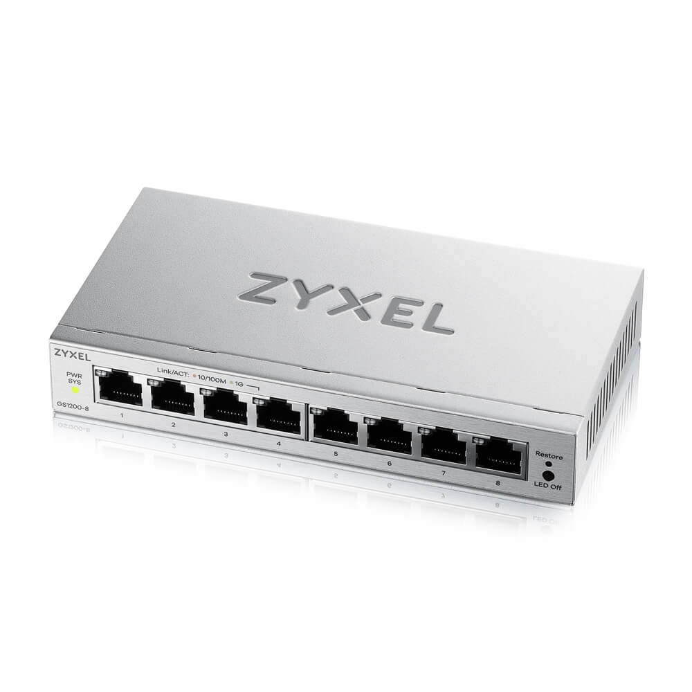 ZyXEL GS1200-8 v3