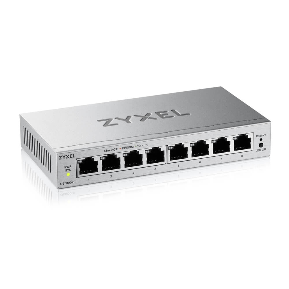 ZyXEL GS1200-8 v3