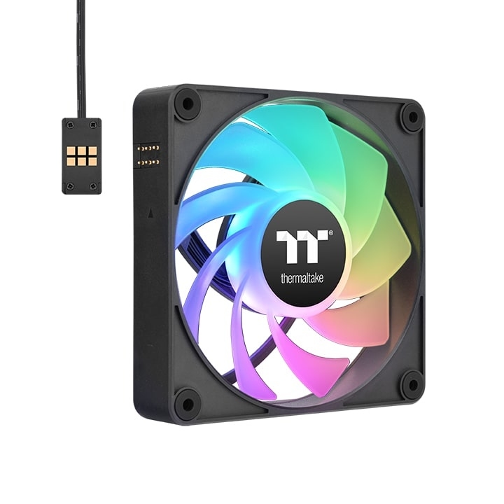 Thermaltake CT120 EX Reverse ARGB Sync PC Cooling Fan 3 Pack Magnetic Connect
