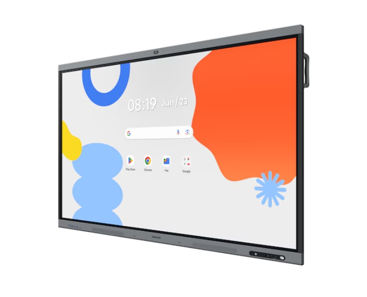 Samsung Interactive E-Board WA75FP 75" All-in-One Video Android OS 4K Digital Flipchart TOUCH 48MP Camera Wi-Fi