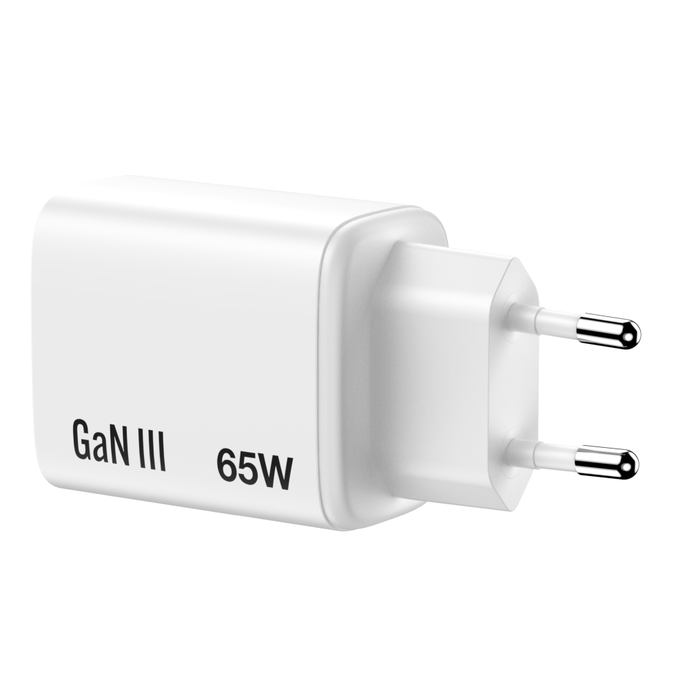 Verbatim Essentials GaN Charger 65W EU plug White