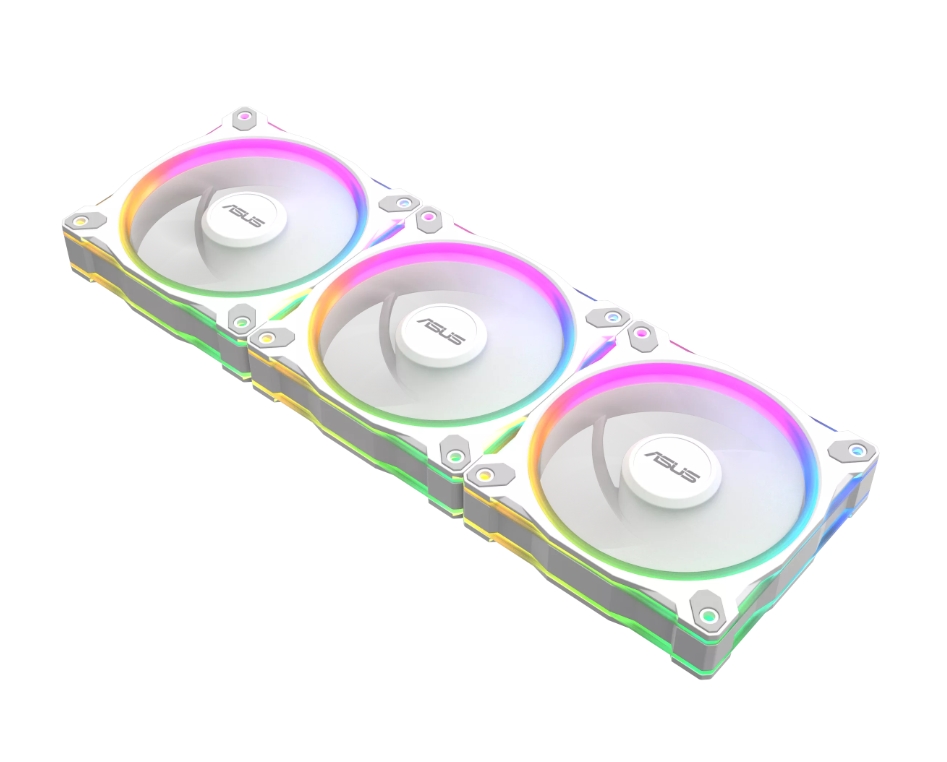Asus Prime MR120 Reverse ARGB 3 Pack White